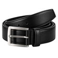 Premium Full-Grain Leather Belt – Black | EMMERGREY