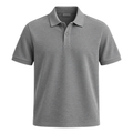 Premium Cotton Piqué Polo Shirt – Grey | EMMERGREY