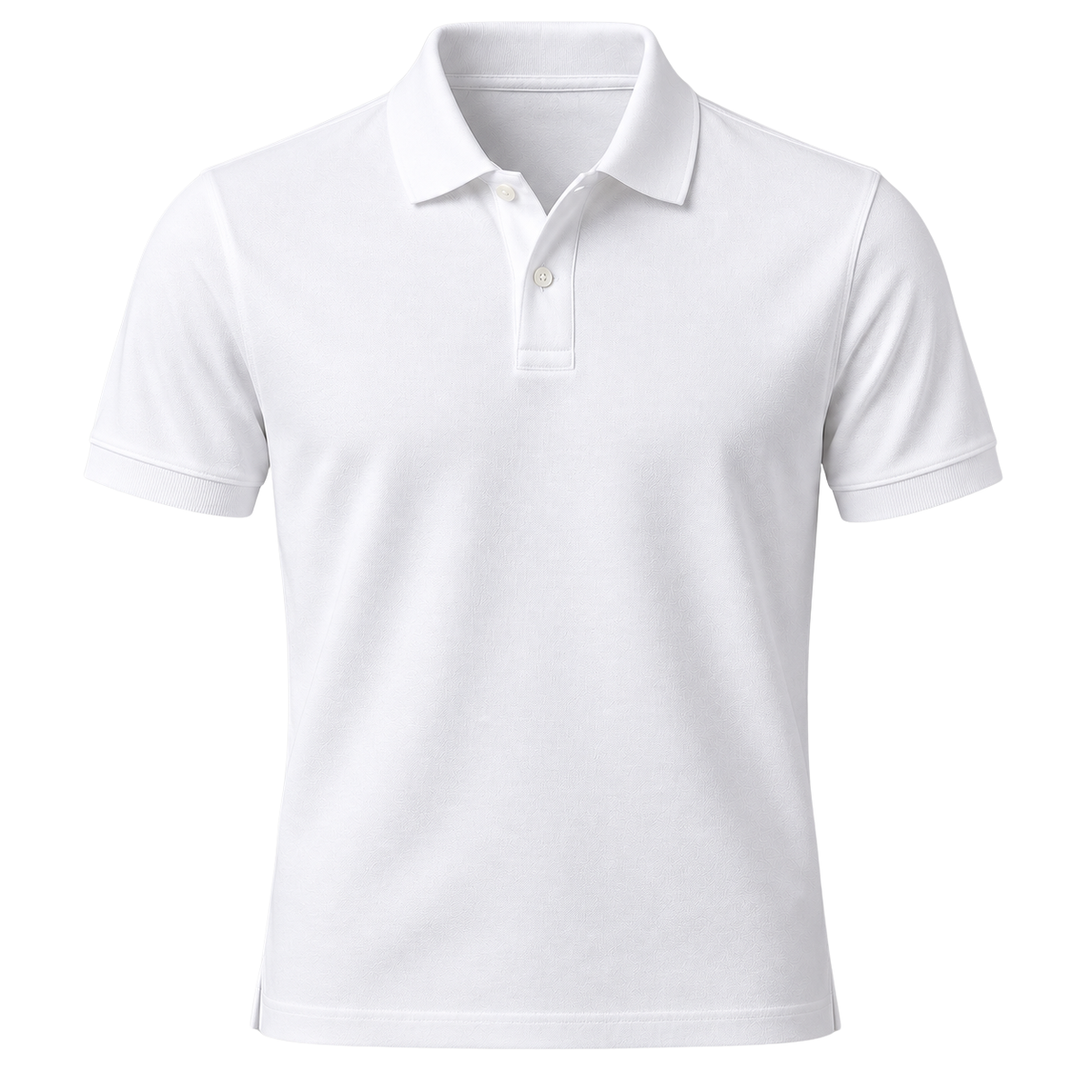 Premium Cotton Piqué Polo Shirt – White | EMMERGREY