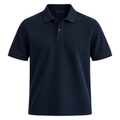 Premium Cotton Piqué Polo Shirt – Navy | EMMERGREY