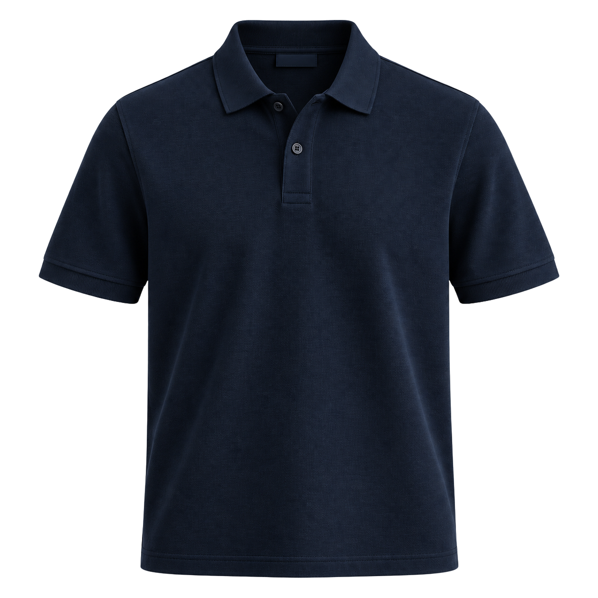 Premium Cotton Piqué Polo Shirt – Navy | EMMERGREY
