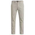 Premium Cotton Twill Chino Trousers – Stone | EMMERGREY